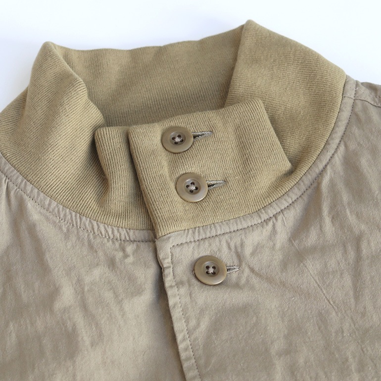 maillot マイヨ｜Cotton hemp cloth flight jacket【全2色】