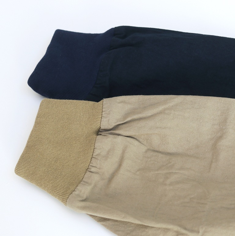 maillot マイヨ｜Cotton hemp cloth flight jacket【全2色】