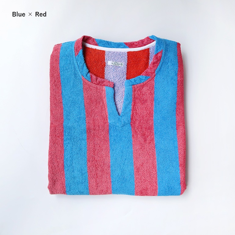 PUEBCO プエブコ｜POOL OVER TEE【Blue×Red】