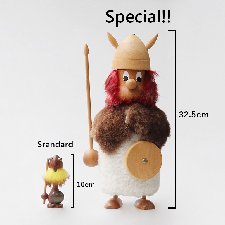 VINTAGE｜DANISH WOODEN VIKING XL
