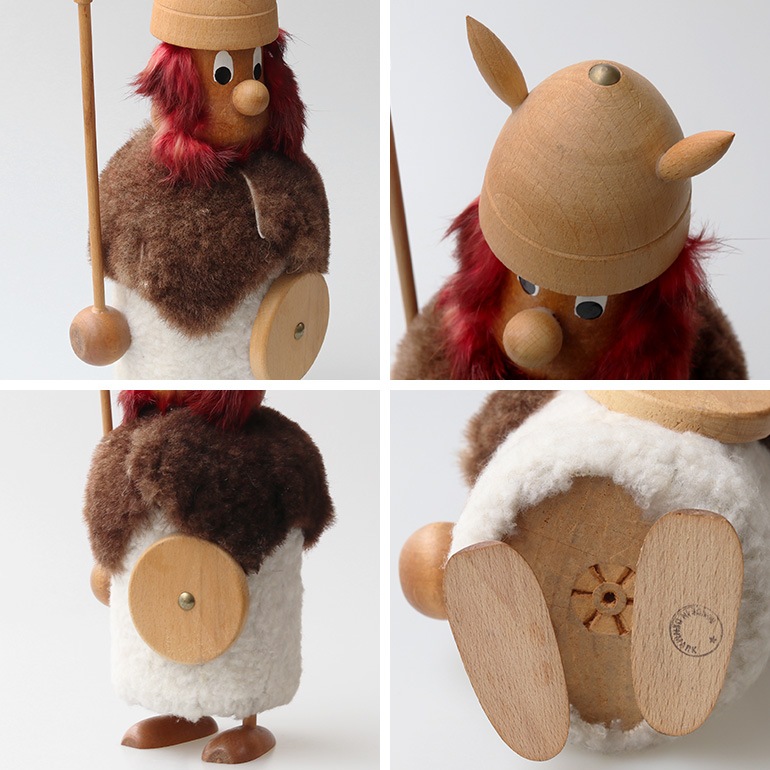 VINTAGE｜DANISH WOODEN VIKING XL