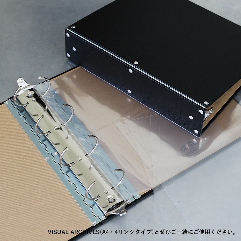 PACIFIC FURNITURE SERVICE パシフィックファニチャーサービス｜P.F.S. 2 POCKET REFILLS クリアポケットリフィル （10枚入り）