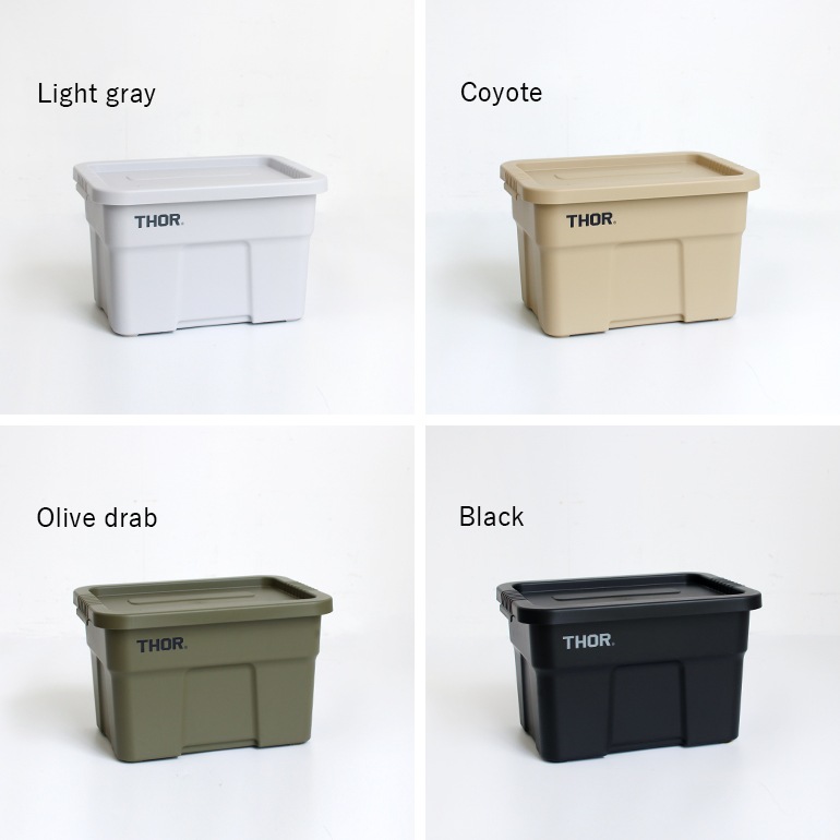 THOR ソー｜Large Totes With Lid DC 22L