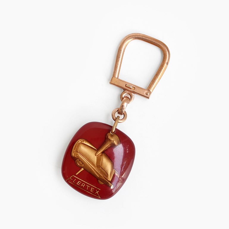 VINTAGE｜BOURBON キーホルダー【FLERTEX】