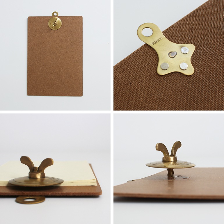 PUEBCO プエブコ｜SCREW CLIPBOARD A4