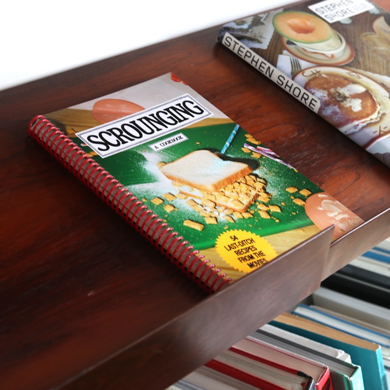 【匿名配送】SCROUNGING: A Cookbook Scrounging: A Cookbook – A24 Shop