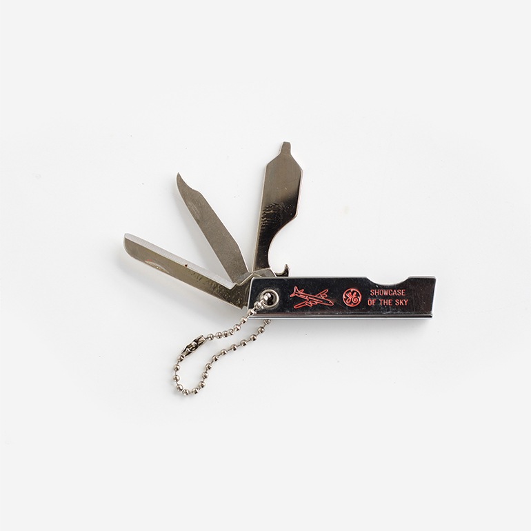 VINTAGE｜マルチツールキーホルダー“GE Aircraft Division”