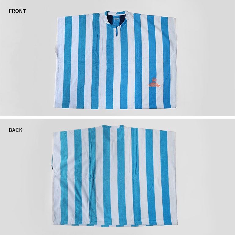 PUEBCO プエブコ｜POOL OVER TEE【Blue×White】
