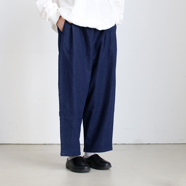 VOIRY ヴォイリー｜SUNDAY PANTS-DENIM DARK BLUE