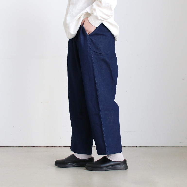 VOIRY ヴォイリー｜SUNDAY PANTS-DENIM DARK BLUE