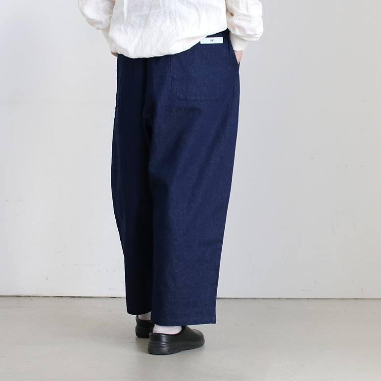 VOIRY ヴォイリー｜SUNDAY PANTS-DENIM DARK BLUE