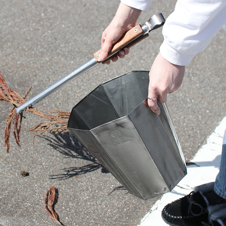 PUEBCO プエブコ｜RECYCLE STEEL TRASH CAN Octagon リサイクルスチールトラッシュカン オクタゴン