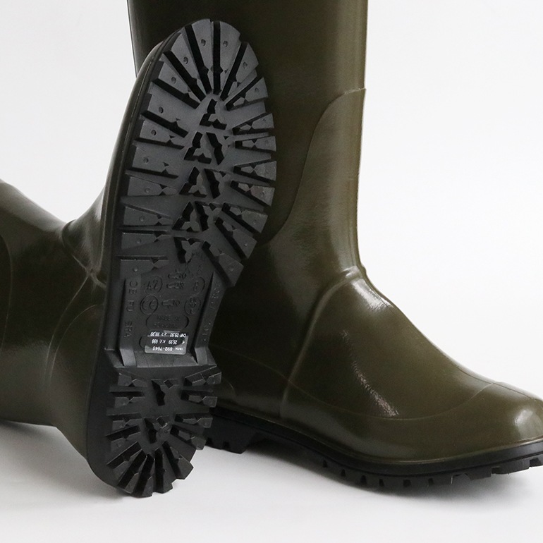 イタリア海軍 ラバーブーツ オリーブ デッドストック