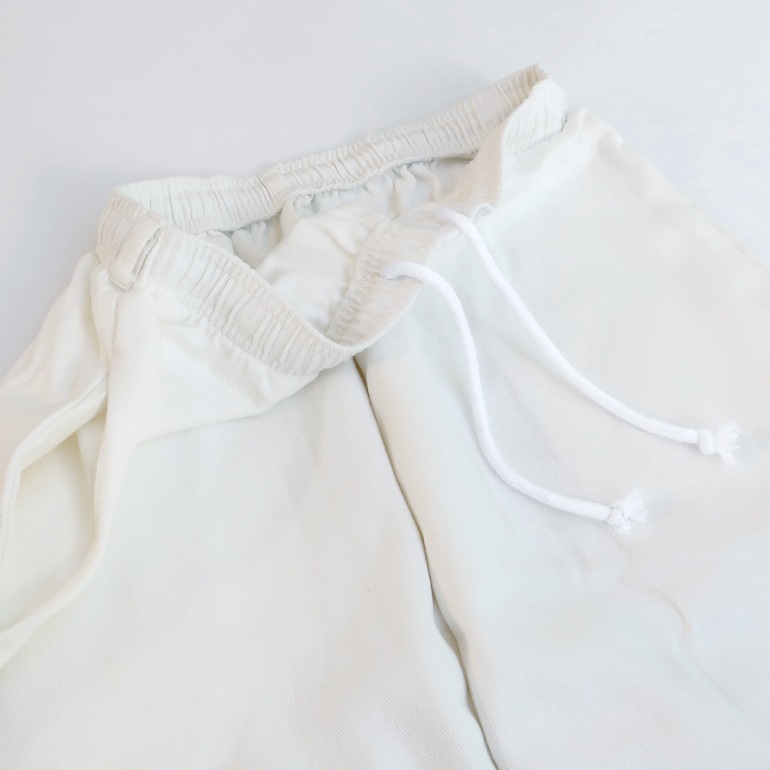 VOIRY ヴォイリー｜SUNDAY PANTS-WHITE DENIM WHITE