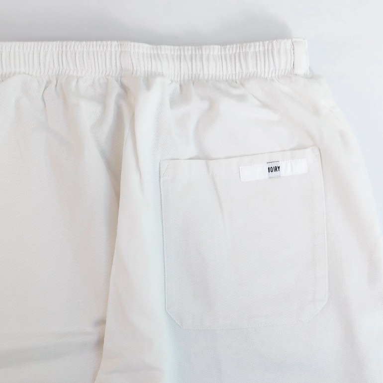 VOIRY ヴォイリー｜SUNDAY PANTS-WHITE DENIM WHITE