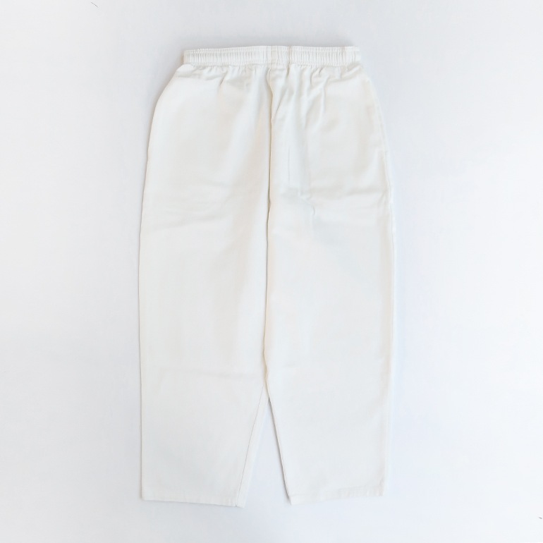 VOIRY ヴォイリー｜SUNDAY PANTS-WHITE DENIM WHITE