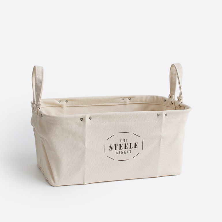 STEELE CANVAS BASKET スチールキャンバスバスケット｜CARRY BASKET