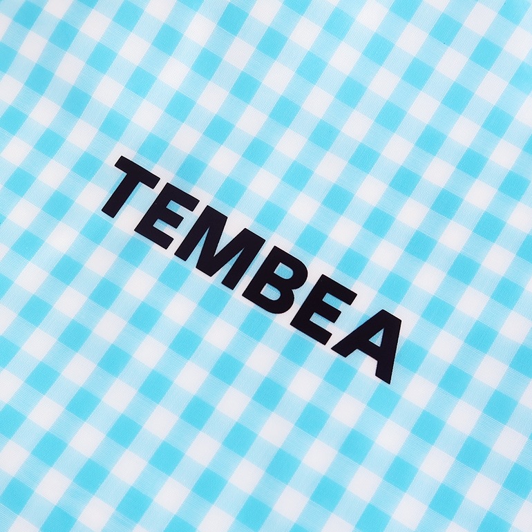 TEMBEA テンベア｜CARRY TOTE　GINGHAM SAX