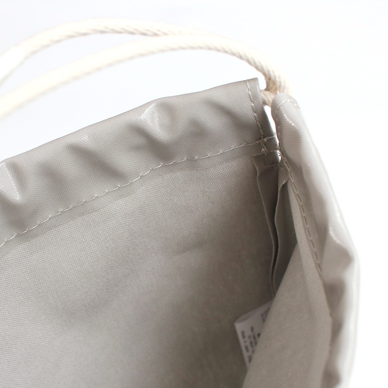 TEMBEA テンベア｜巾着 (PVC)　ICE-GREY