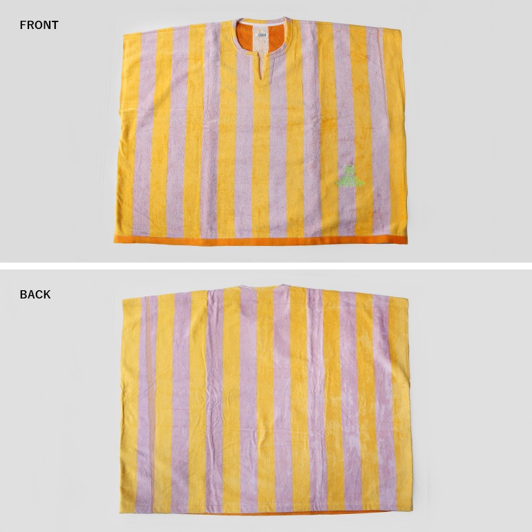 PUEBCO プエブコ｜POOL OVER TEE【Pink×Yellow】
