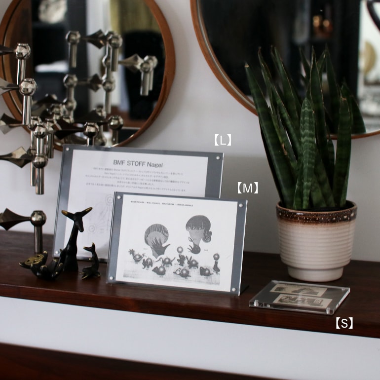 SIKAKU シカク｜POP STAND【M】(L型・A6サイズ)