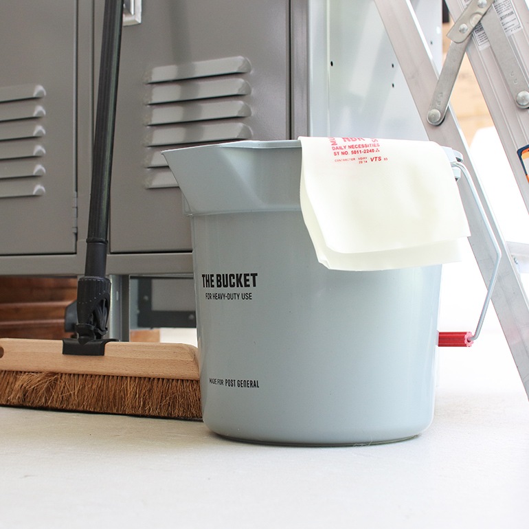 POST GENERAL ポストジェネラル｜THE BUCKET 10L GRAY バケット 10リッター