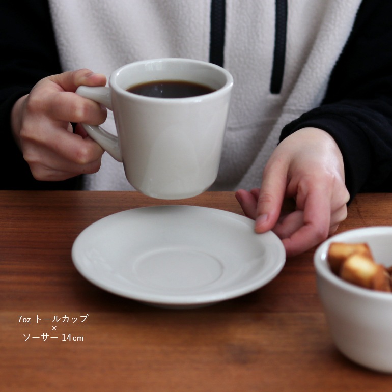 Libbey リビー｜プリンセスホワイト ソーサー 14cm (Libbey カップ用)