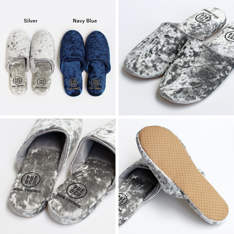 PUEBCO プエブコ｜VELVET SLIPPER