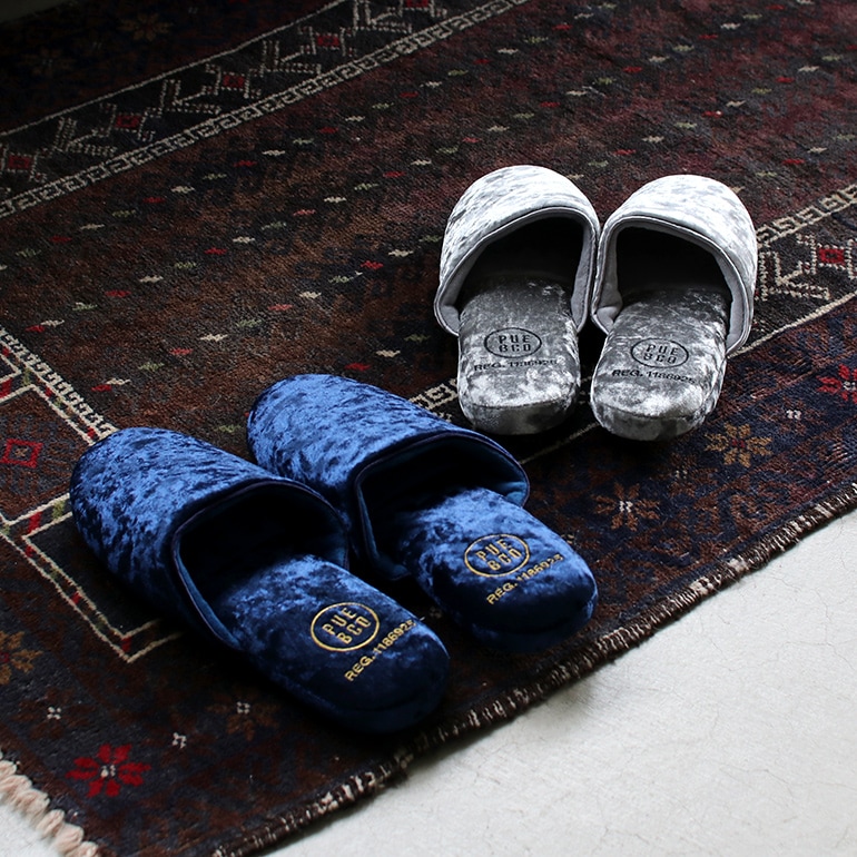 PUEBCO プエブコ｜VELVET SLIPPER