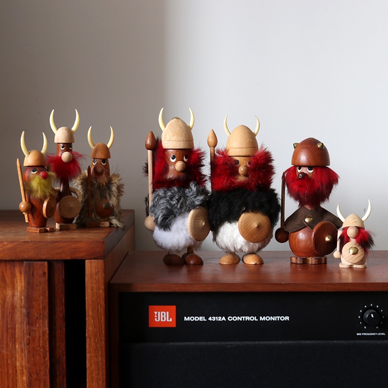 置物 VINTAGEDANISH WOODEN VIKING VINTAGE｜DANISH WOODEN VIKING #20 通販｜DUPON35