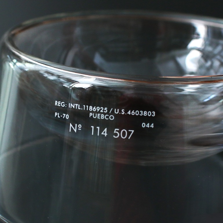 PUEBCO プエブコ｜BOROSILICATE GLASS PET BOWL