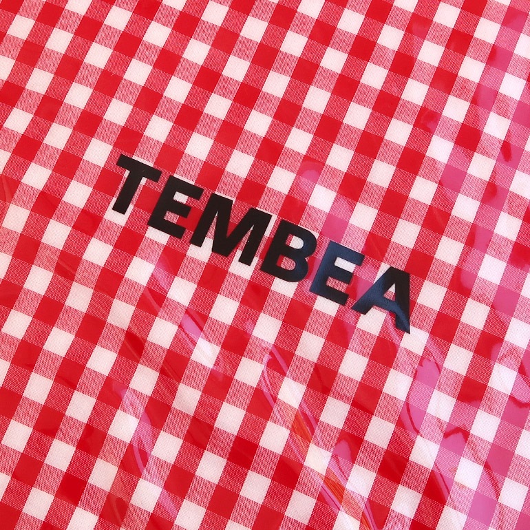 TEMBEA テンベア｜MINI SHOULDER　GINGHAM RED