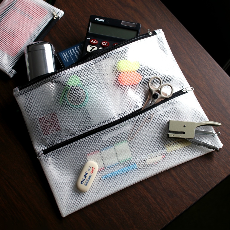 FolderSys フォルダーシス｜Multi Compartment Zip Bag【A4】