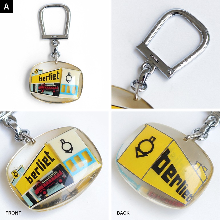 VINTAGE｜BOURBON キーホルダー【berliet】