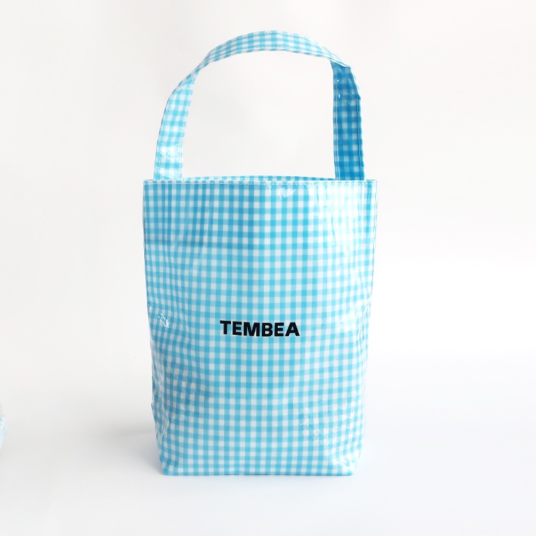 TEMBEA テンベア｜BAGUETTE TOTE MEDIUM GINGHAM SAX 通販｜DUPON35