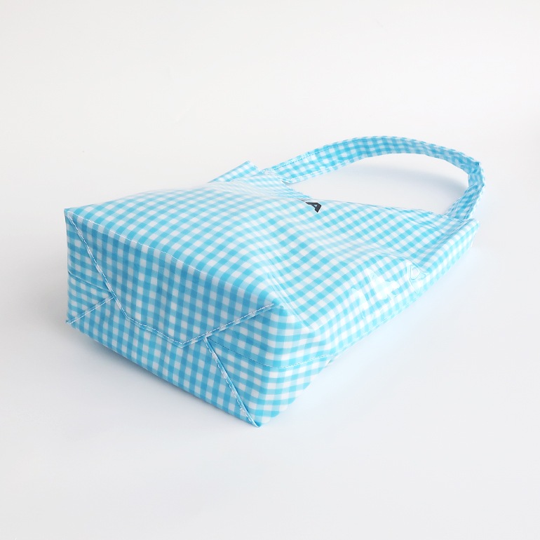 TEMBEA テンベア｜BAGUETTE TOTE MEDIUM　GINGHAM SAX