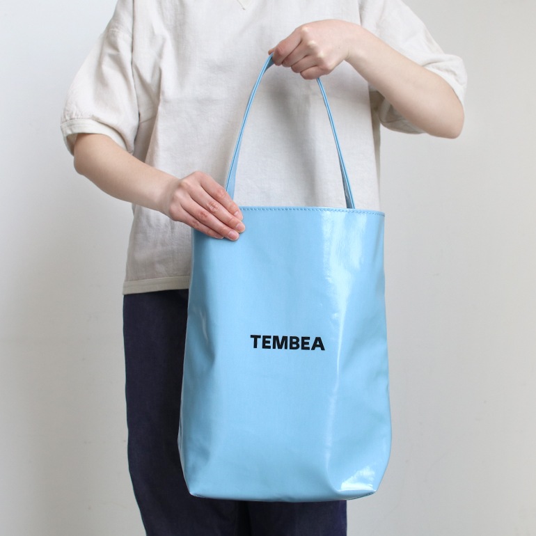 TEMBEA テンベア｜BAGUETTE TOTE MEDIUM GINGHAM SAX 通販｜DUPON35