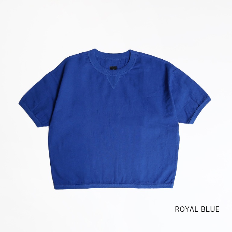 【セール】maillot マイヨ｜Linen Rich Big Sweat Shirt-Tee【全4色】