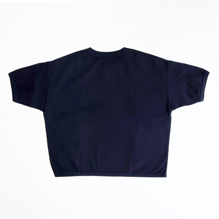 【セール】maillot マイヨ｜Linen Rich Big Sweat Shirt-Tee【全4色】