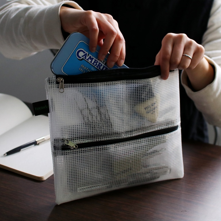 FolderSys フォルダーシス｜Multi Compartment Zip Bag【A5】