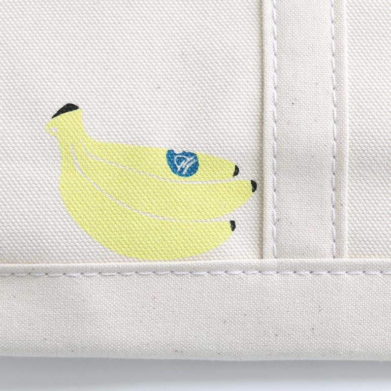 TEMBEA テンベア｜MARKET TOTE SMALL　BANANA+WAPPEN/NATURAL
