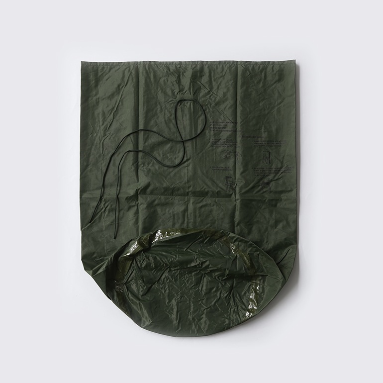 USED 米軍 WATERPROOF CLOTHING BAG ラバーライニング