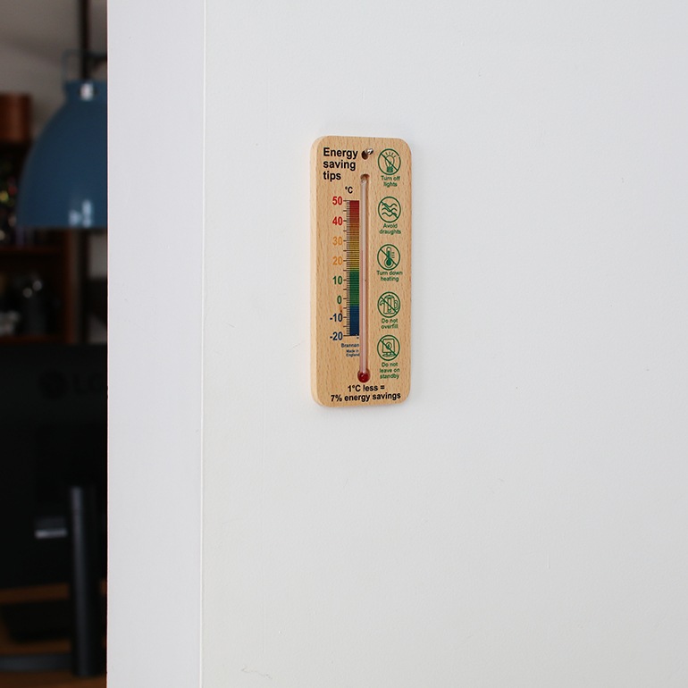 DETAIL ディテール｜Brannan Wood Wall Thermometer 150mm Saving ウッド ウォール サーモメーター 150mm セイヴィング