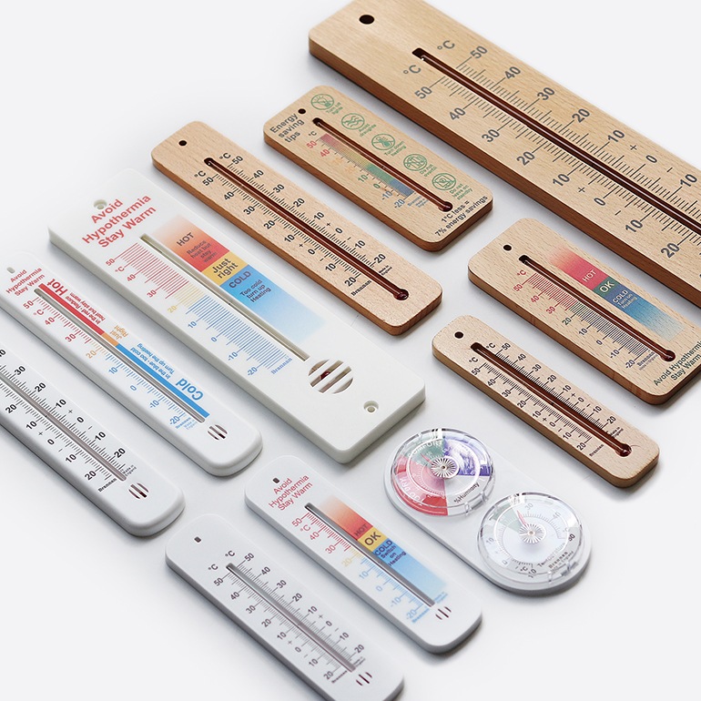 DETAIL ディテール｜Brannan Wood Wall Thermometer 150mm Saving ウッド ウォール サーモメーター 150mm セイヴィング