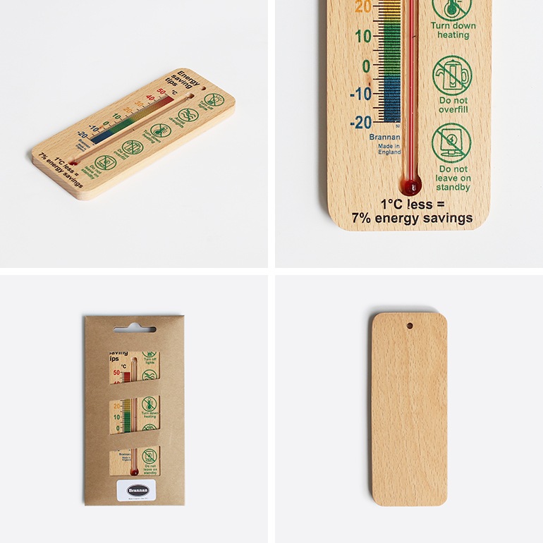 DETAIL ディテール｜Brannan Wood Wall Thermometer 150mm Saving ウッド ウォール サーモメーター 150mm セイヴィング