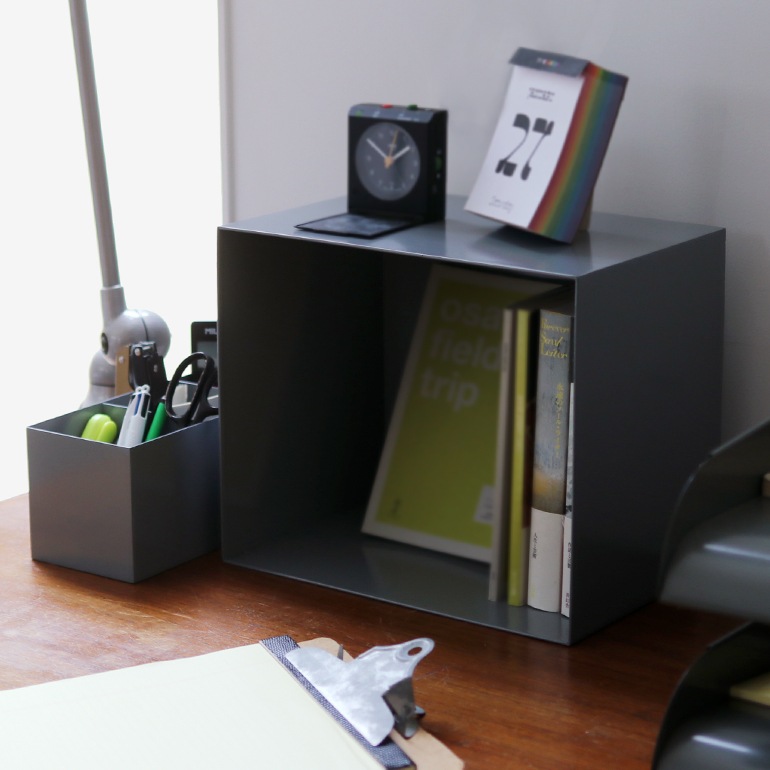 【取扱い終了/セール】METAL BOX L GRAY