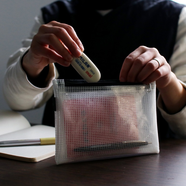 FolderSys フォルダーシス｜Multi Compartment Zip Bag【A6】