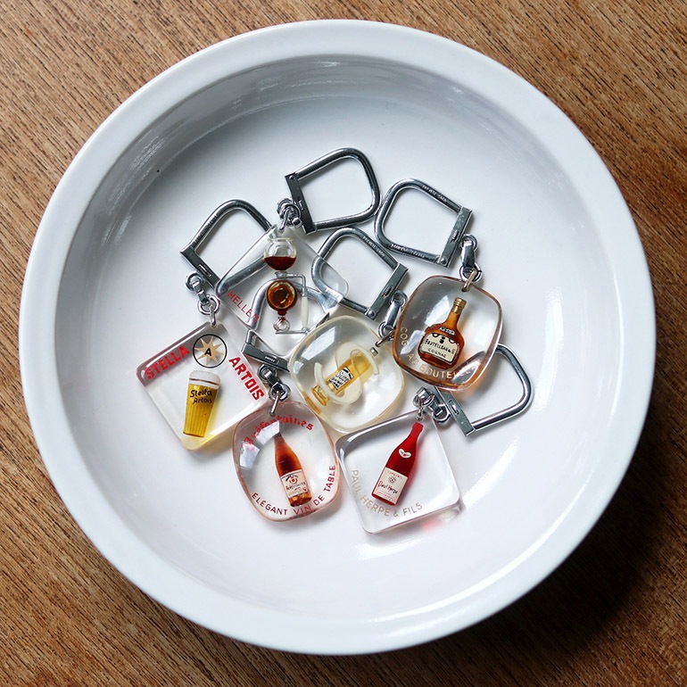 VINTAGE｜BOURBON キーホルダー【Prefontaines】