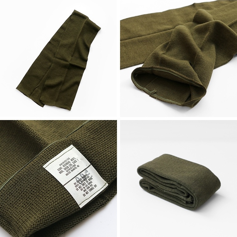 米軍 ユーズド ウールマフラー