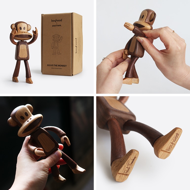 BOYHOOD ボーイフッド｜Paul Frank Julius Monkey Walnut Oak Small